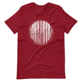 Where My Birches At Circle Graphic Unisex T-shirt